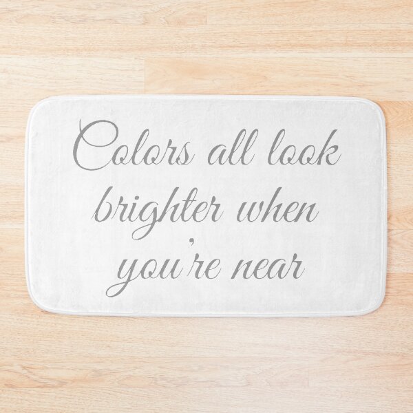 Item preview, When You're Near (Grey) designed and sold by UnicornPeeps.