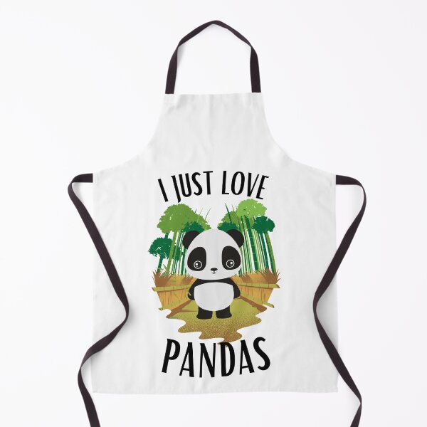 Item preview, I Just Love Pandas Red Panda Bear Animal Saying designed and sold by DerEmmat.