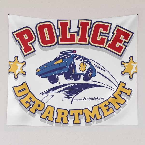 Artikelvorschau, POLIZEISTATION entworfen und verkauft von Vectshirt-shop.