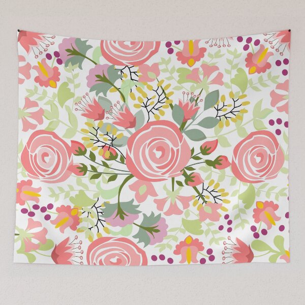 Item preview, Romantic flowers BooPooBeeDoo art designed and sold by BooPooBeeDooArt.
