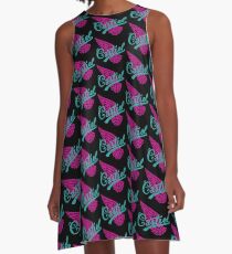 Cas Wing A-Line Dress