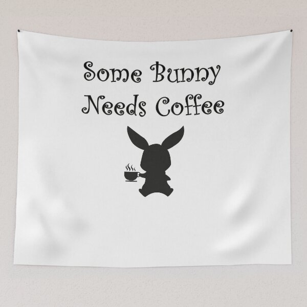 Item preview, Some Bunny Needs Coffee Funny T-shirt. designed and sold by hichamchim.