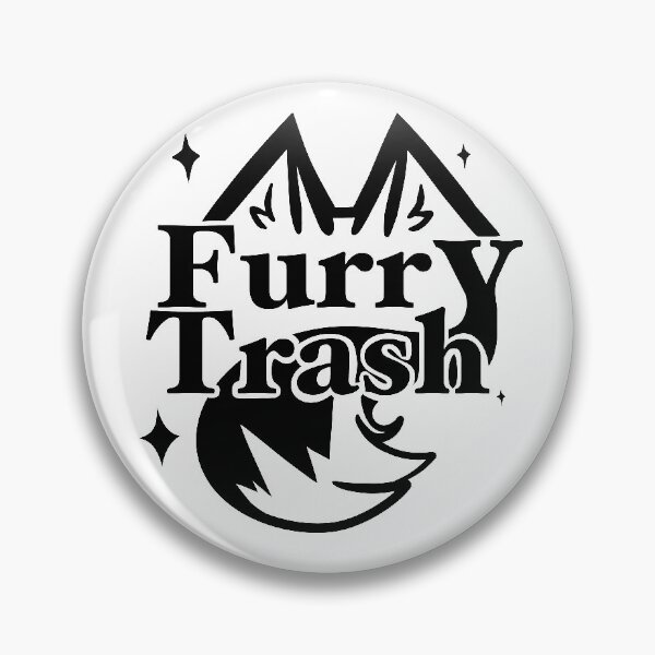 Item preview, Furry Trash Black designed and sold by FloofleButt.