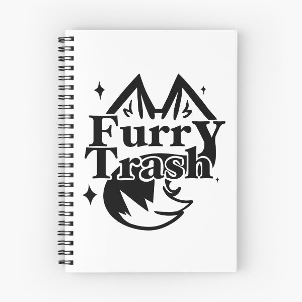 Item preview, Furry Trash Black designed and sold by FloofleButt.