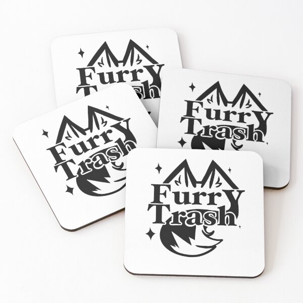 Item preview, Furry Trash Black designed and sold by FloofleButt.