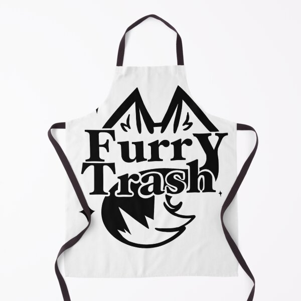 Item preview, Furry Trash Black designed and sold by FloofleButt.