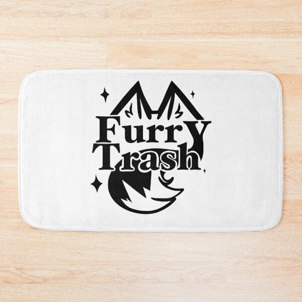 Item preview, Furry Trash Black designed and sold by FloofleButt.