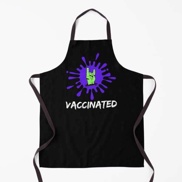 Item preview, Just Vaccinated Immunity 2021 Vaccination-Cool Funny Zombie Hand, Rock On designed and sold by WW-Designz.