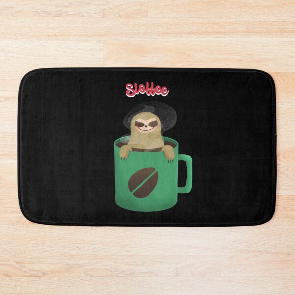 Item preview, Sloth Coffee Funny Cute designed and sold by Wachi-A.
