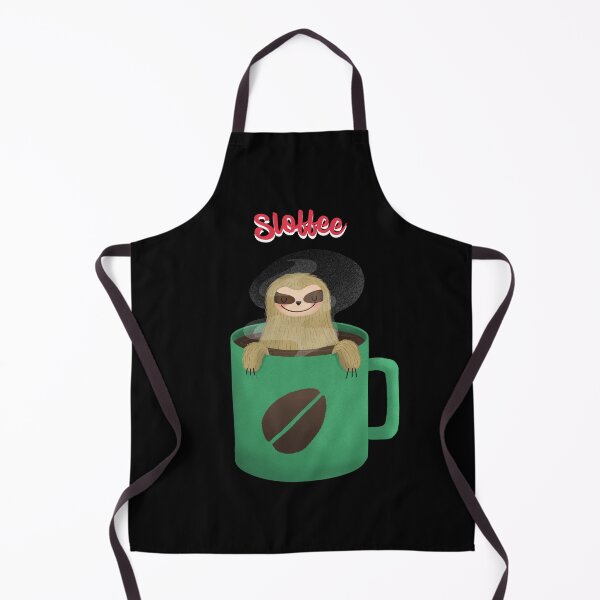 Item preview, Sloth Coffee Funny Cute designed and sold by Wachi-A.