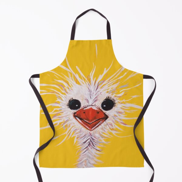 Item preview, Ostrich, Funny Yellow Bird designed and sold by Renee Hazen.