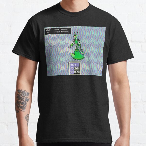 Battle Against a Tall Opponent with Battle Background Classic T-Shirt