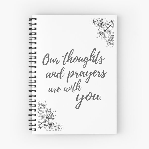 Item preview, Our Thoughts and Prayers are with You, US Spelling designed and sold by Zentropik.