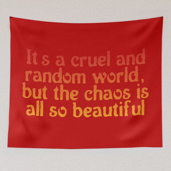 Item preview, Cruel and Random World. designed and sold by inkset.