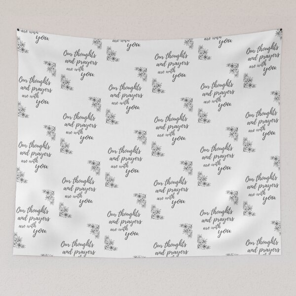 Item preview, Our Thoughts and Prayers are with You, US Spelling designed and sold by Zentropik.
