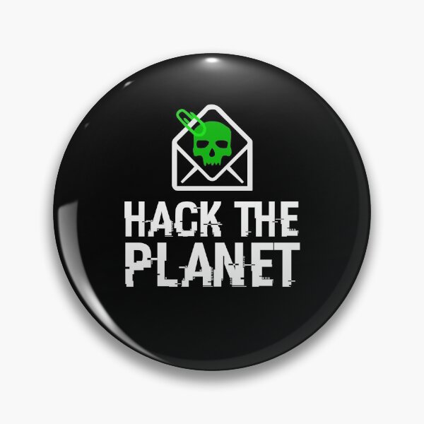 Item preview, HACK THE PLANET - Cybersecurity Hackers Hacking Cyber designed and sold by Nessshirts.