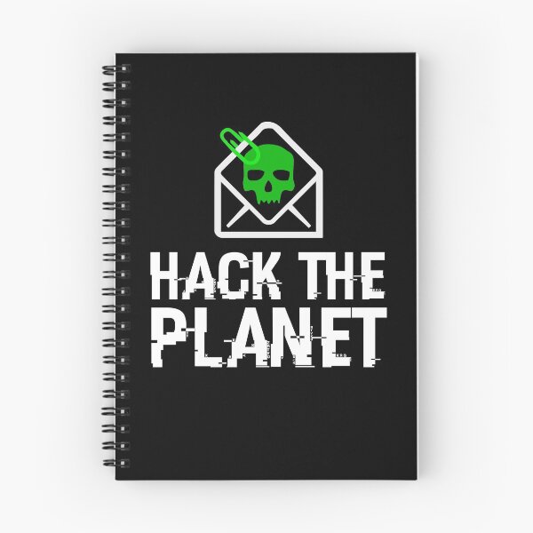 Item preview, HACK THE PLANET - Cybersecurity Hackers Hacking Cyber designed and sold by Nessshirts.