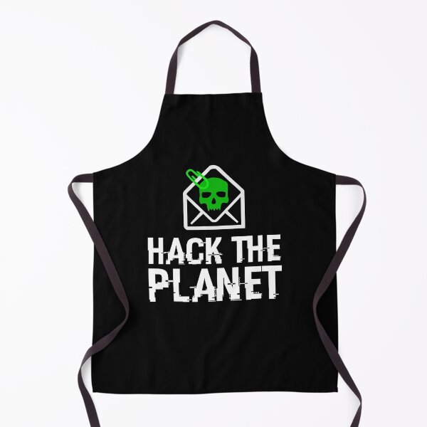 Item preview, HACK THE PLANET - Cybersecurity Hackers Hacking Cyber designed and sold by Nessshirts.