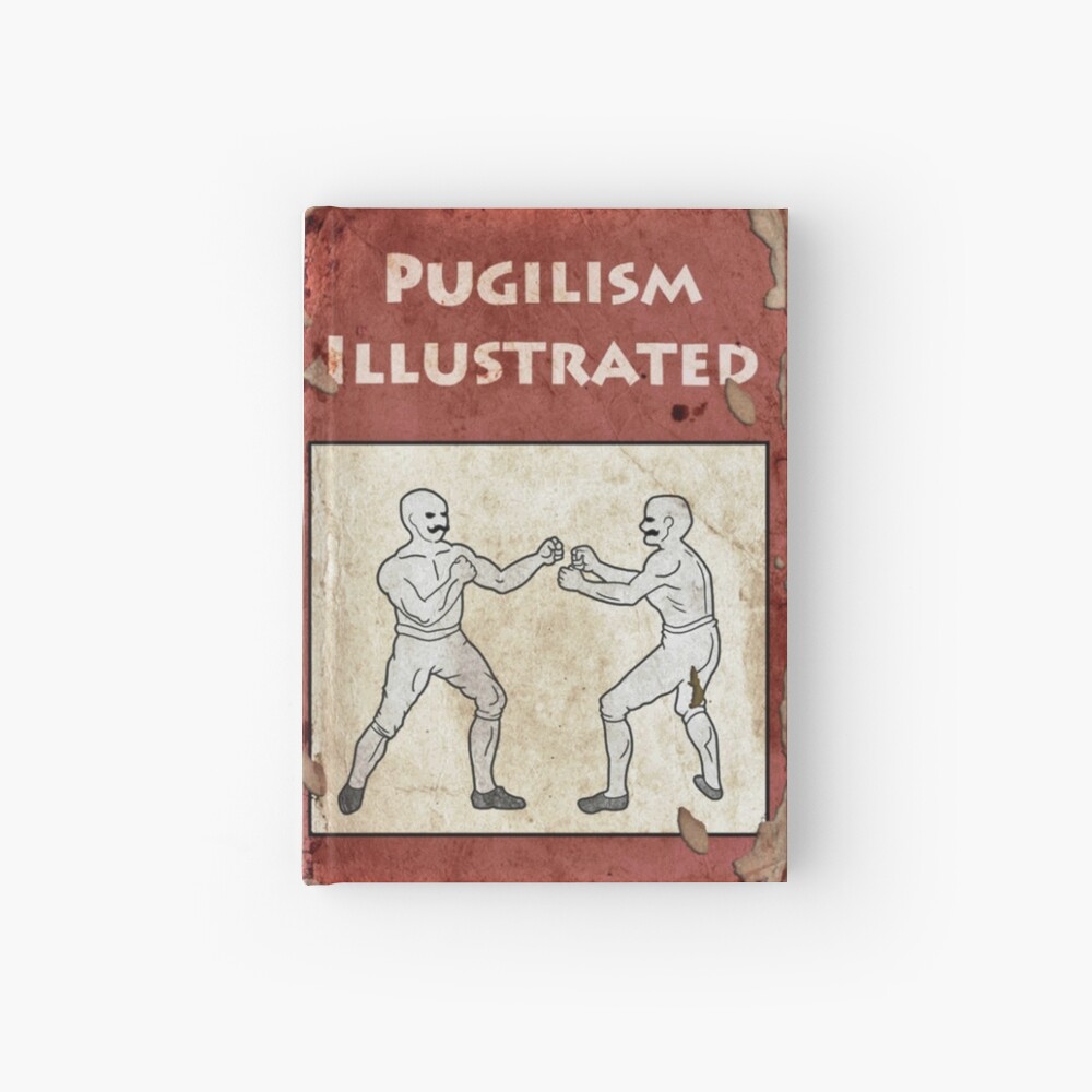 Pugilism Illustrated Hardcover Journal