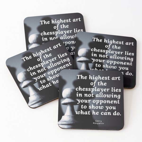 Item preview, Chess quotes - Garry Kasparov designed and sold by Wariowar.