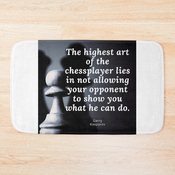Item preview, Chess quotes - Garry Kasparov designed and sold by Wariowar.