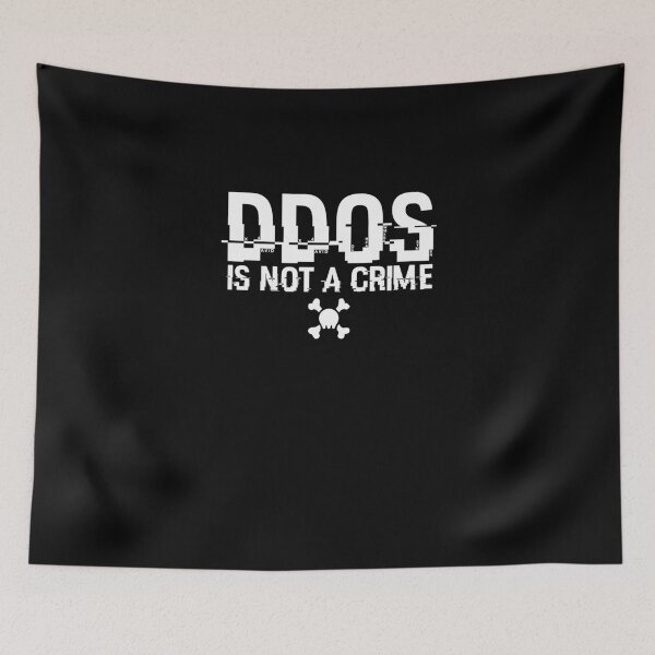 Item preview, DDOS Is Not A Crime Hacking Security Programmer Code Hacker designed and sold by Nessshirts.