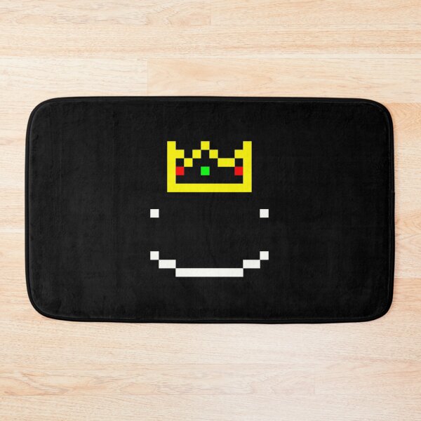 Item preview, ranboo lore crown smile pixel art designed and sold by sezalilly.