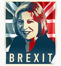 Theresa May Brexit Poster