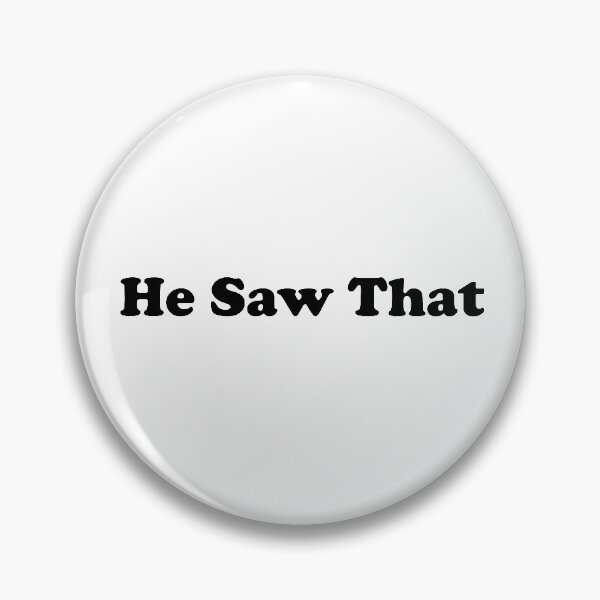 Item preview, He Saw That Stickers. designed and sold by hichamchim.