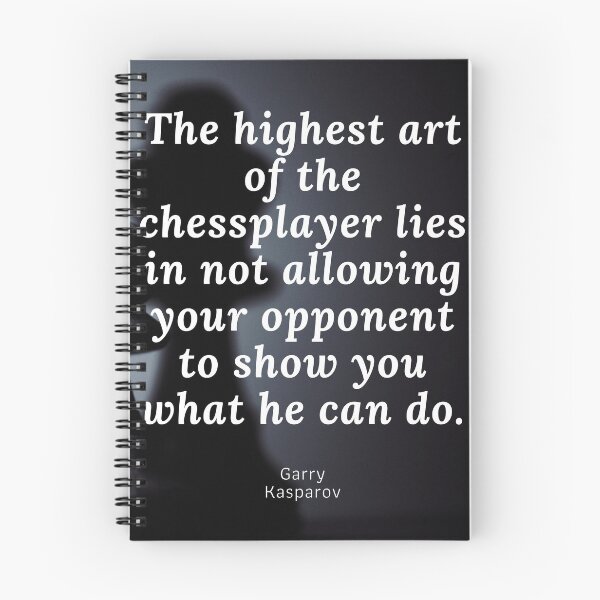 Item preview, Chess quotes - Garry Kasparov designed and sold by Wariowar.