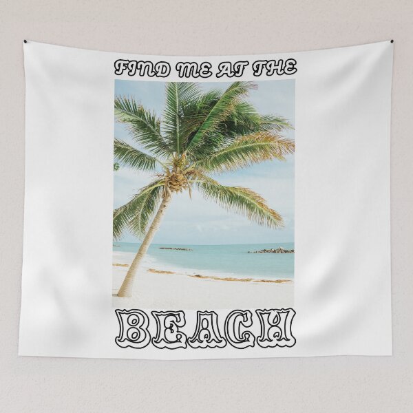 Item preview, Find Me At The Beach designed and sold by KeysTreasures.