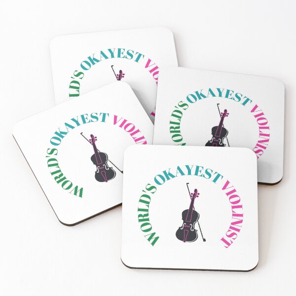 Item preview, World's Okayest Violinist designed and sold by Musicianst0re.