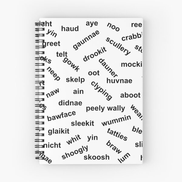 Item preview, Scottish words designed and sold by bettymckie.