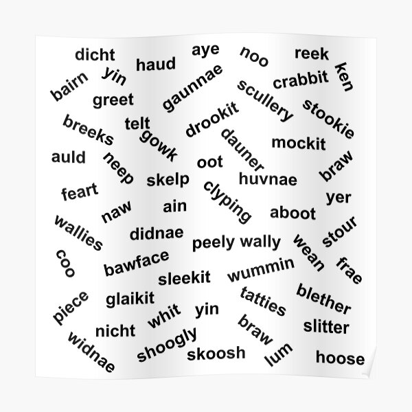 Of endearment phrases scottish What Does