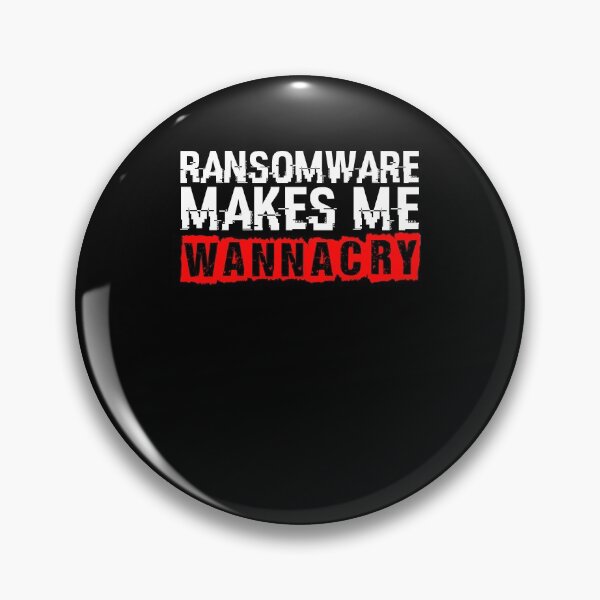 Item preview, Ransomware Makes Me Wanna Cry Hacking Code Hacker Security designed and sold by Nessshirts.