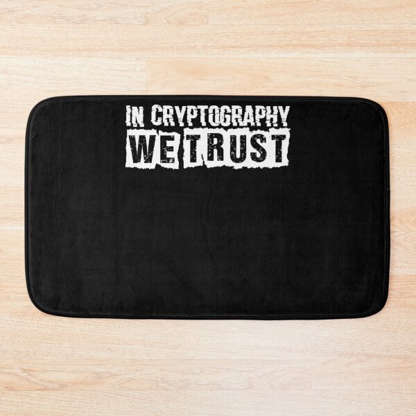 Artikelvorschau, In der Kryptographie vertrauen wir auf Hacking Code Hacker Cybersecurity entworfen und verkauft von Nessshirts.