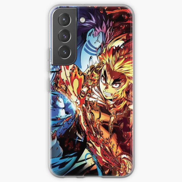 Demon slayer rengoku Coque souple Samsung Galaxy