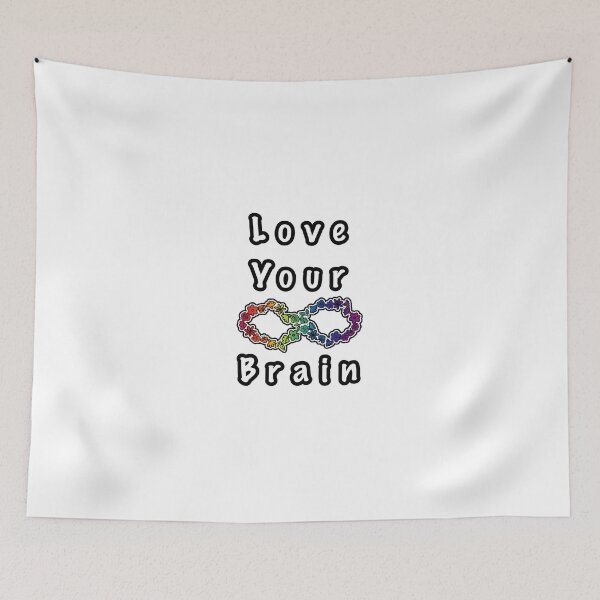 Item preview, Love Your Brain  designed and sold by Nora Anderson.