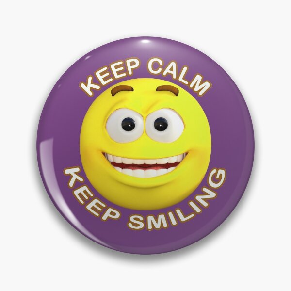 Item preview, Keep Calm Keep Smiling designed and sold by lightnshadow1.