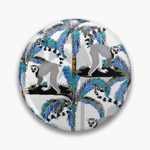 Item preview, Jungle Lemur Pattern  designed and sold by MarcSabuncu.