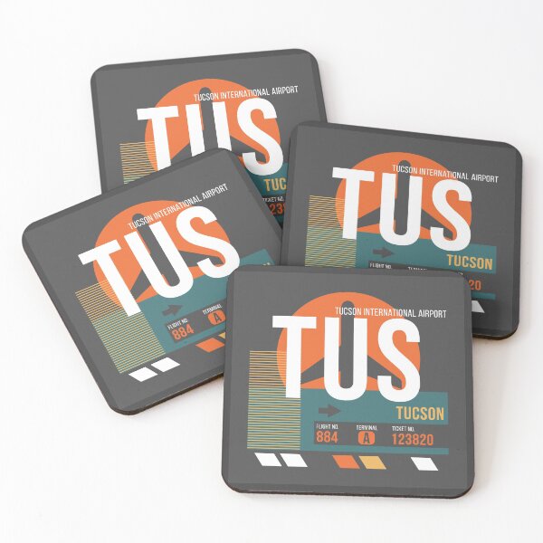 Item preview, Tucson, Arizona (TUS) Airport Code Baggage Tag designed and sold by SLAG-Creative.