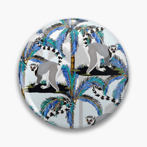 Item preview, Jungle Lemur Pattern  designed and sold by MarcSabuncu.