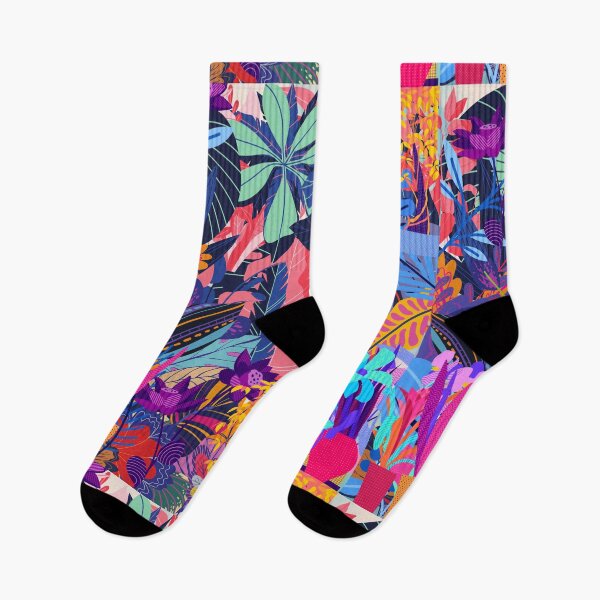 Item preview, Neon Tropical Pattern designed and sold by Vancouver-Girl.