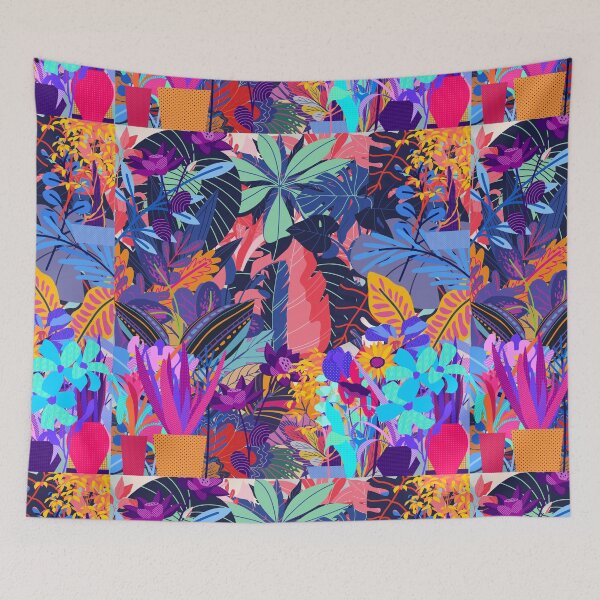 Item preview, Neon Tropical Pattern designed and sold by Vancouver-Girl.