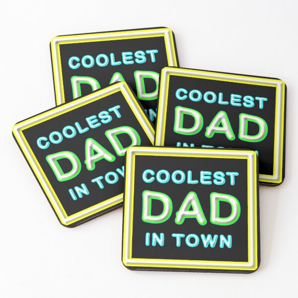 Item preview, Coolest Dad in town designed and sold by DisenyosDeMike.