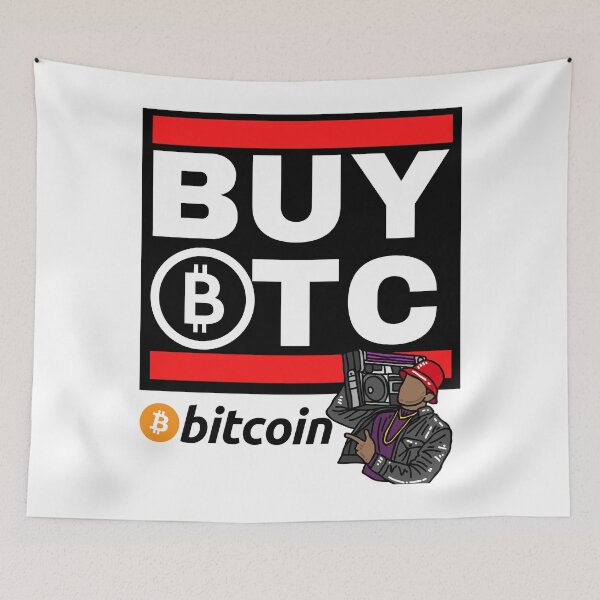 Item preview, Buy BTC, Buy Bitcoin, Hip-Hop Crypto designed and sold by WinningUniverse.