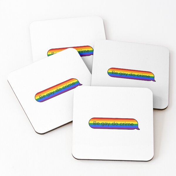 Item preview, Be gay do crime  designed and sold by Maine  & Mags.
