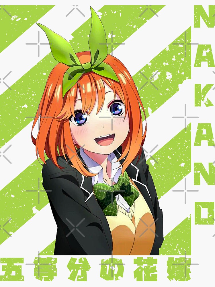 Nino Nakano - 5 toubun no Hanayome Sticker for Sale by ice-man7