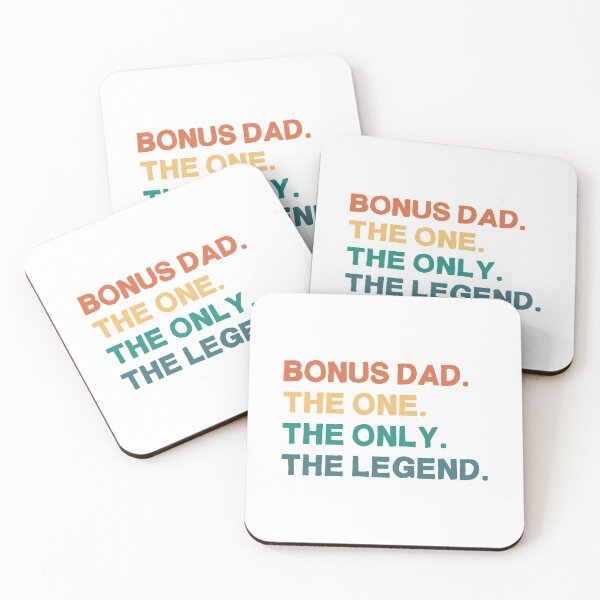 Item preview, Bonus Dad The One The Only The Legend - Fathers Day Gifts For Step Dad designed and sold by T-shirt For You.