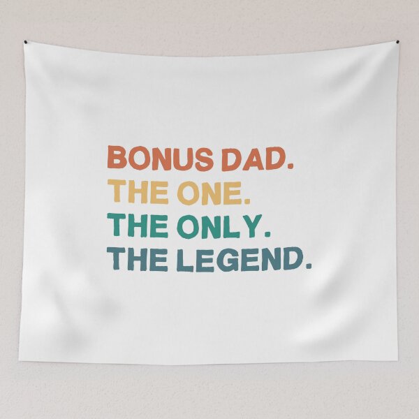 Item preview, Bonus Dad The One The Only The Legend - Fathers Day Gifts For Step Dad designed and sold by T-shirt For You.